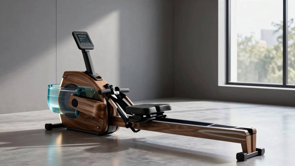 top water rowing machines