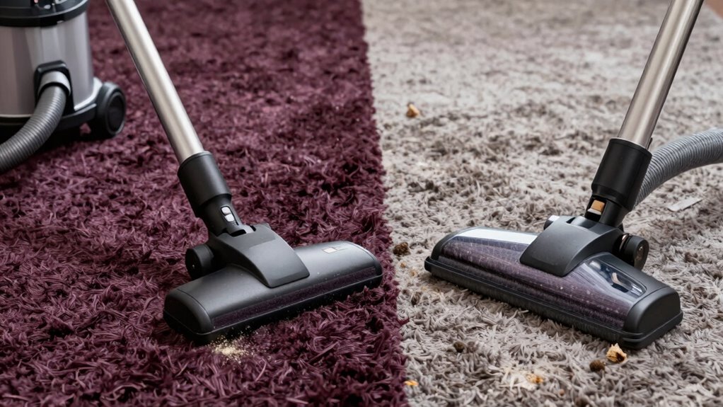 vacuum effectiveness on carpets