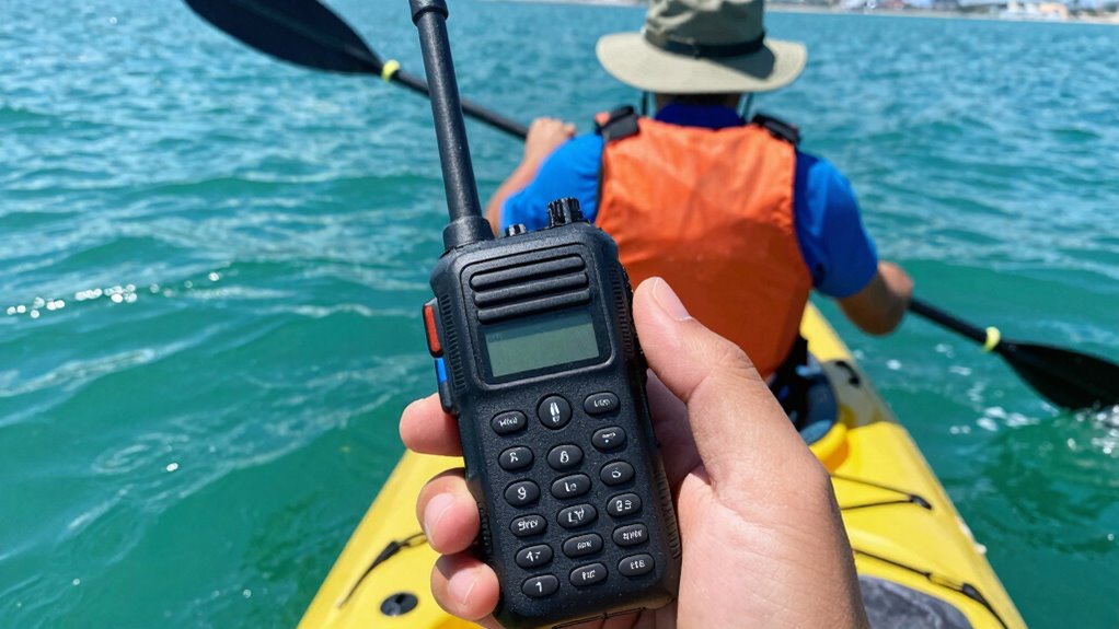 vhf radios ensure kayaker safety