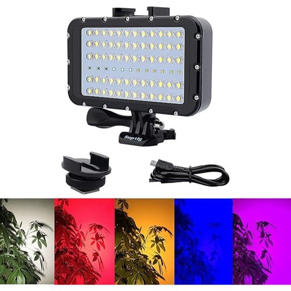 waterproof 72 led light