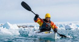 wear appropriate cold water gear