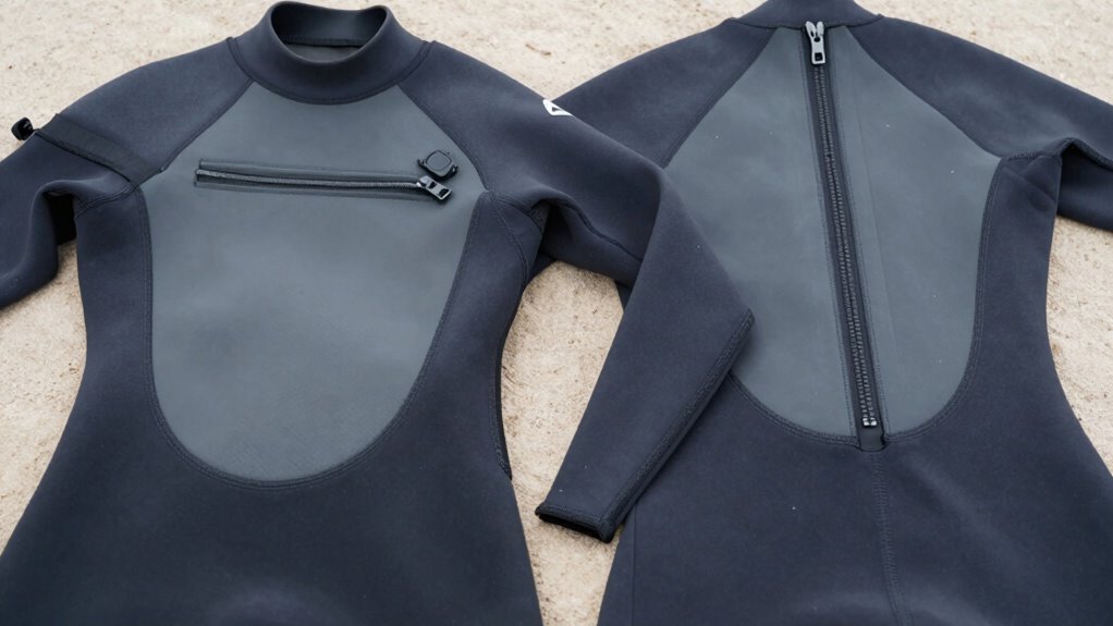 wetsuit zip system choices