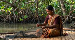 TIL that there are over 3,000 ‘tiger widows’ in the Sundarbans. These women, whose husbands have been killed by tigers, are often shunned by their communities over the belief that tiger widows are bad omens.
