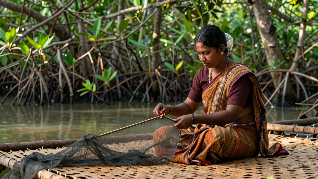 TIL that there are over 3,000 ‘tiger widows’ in the Sundarbans. These women, whose husbands have been killed by tigers, are often shunned by their communities over the belief that tiger widows are bad omens.