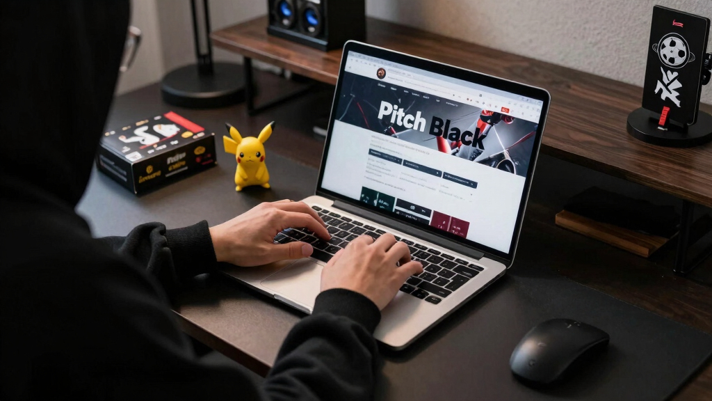 "Pitch Black" Preorders Now Live on Pokemon Center!