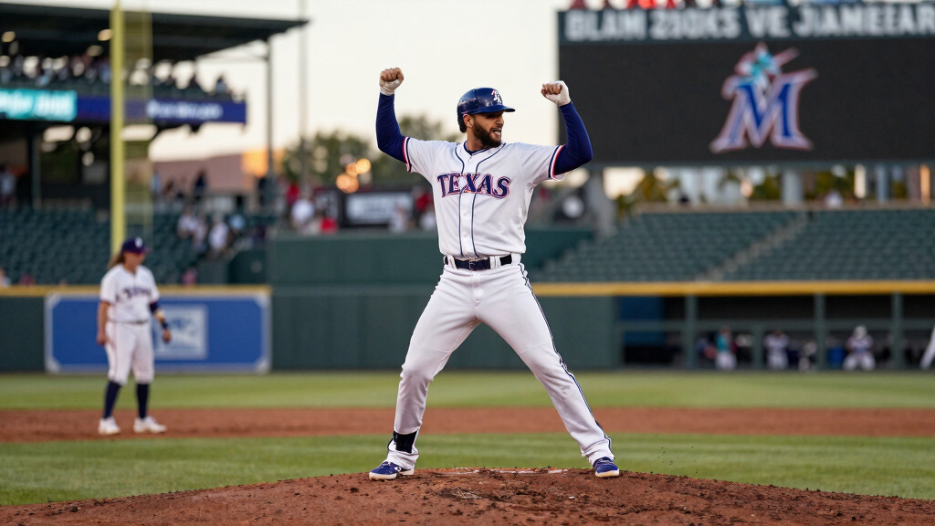 Rangers 4-3 Marlins (Jun 22, 2026) Game Recap