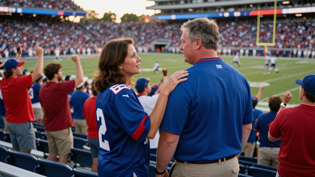 I'm The Mom In That Viral Giants Clip. Let Me Tell You About My Husband