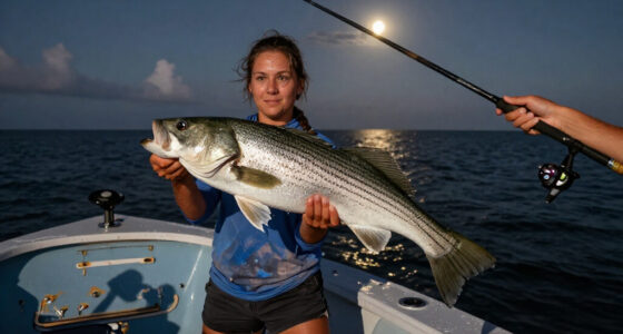 I Caught The World-Record Striped Bass During The Eclipse Of A Full Moon